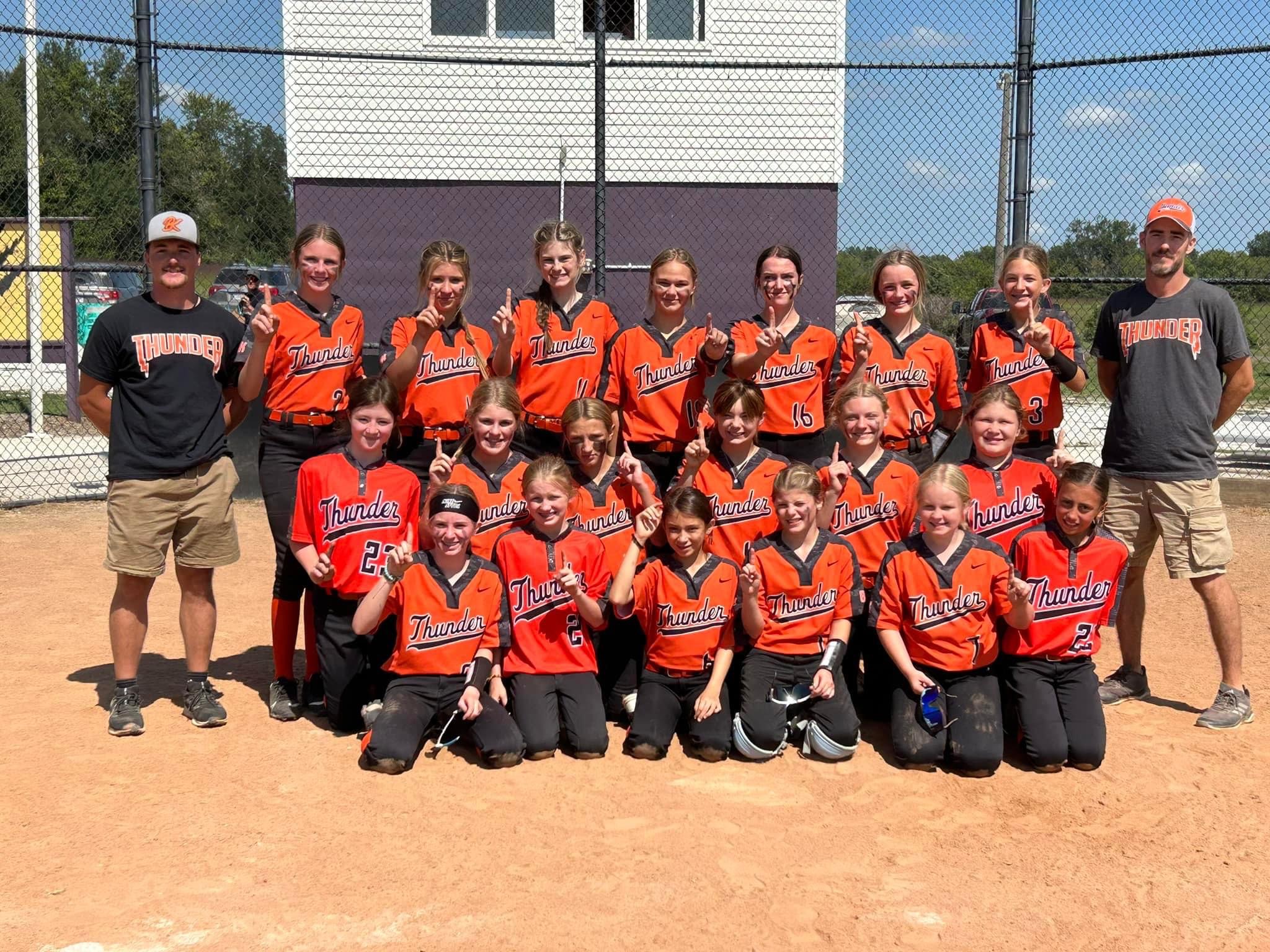 Thunder Softball Teams Athletics Keytesville RIII School District Home of the Tigers