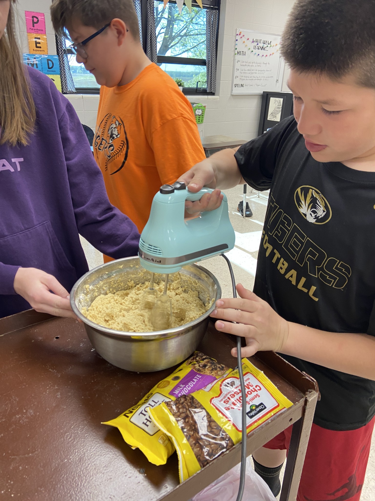 Cooking in 5th Grade Math Class!