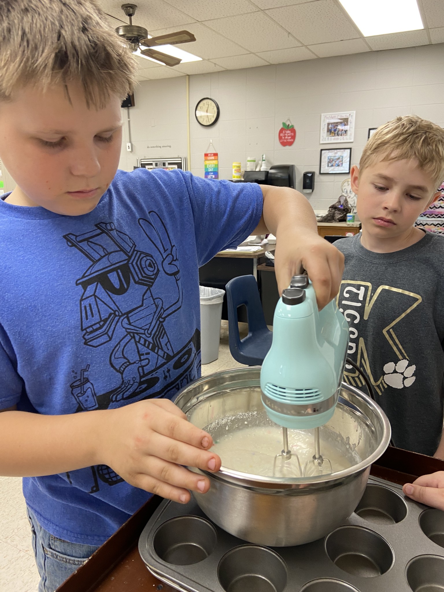 Cooking in 4th Grade Math Class!